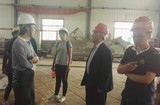 光明环保领导接见代表参观